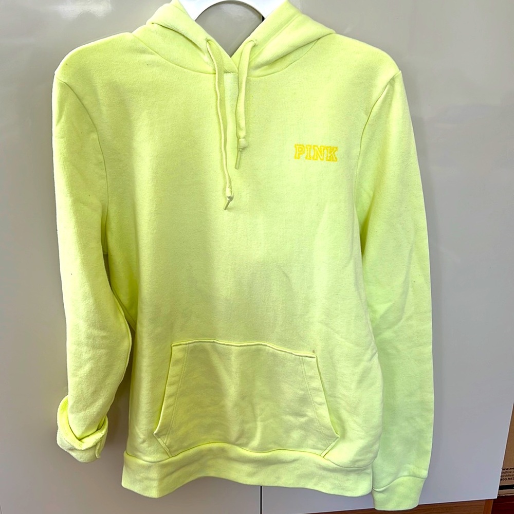 Pink hoodie XS